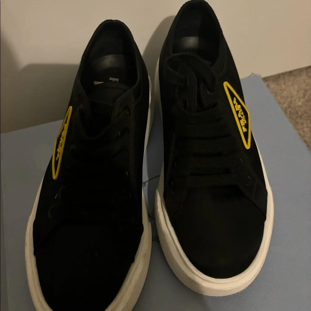 Prada Black and White Women's Sneakers
